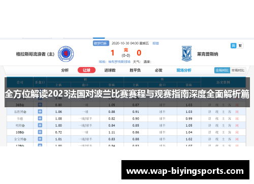 全方位解读2023法国对波兰比赛赛程与观赛指南深度全面解析篇 全方位解读2023法国对波兰比赛赛程与观赛指南深度全面解析篇